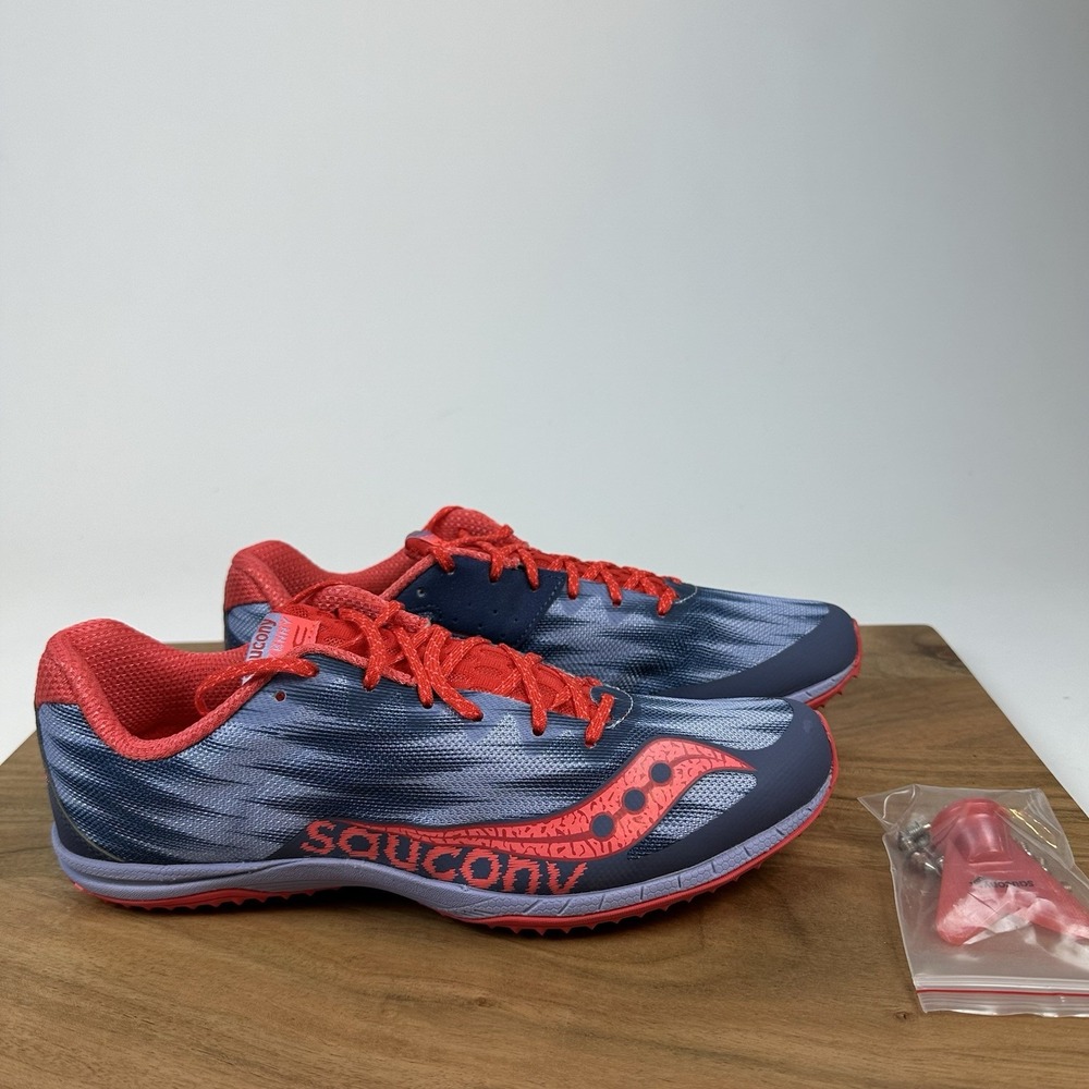 New Womens Saucony Kilkenny XC Racing Track & Field Spiked Running Shoes Sz 10.5